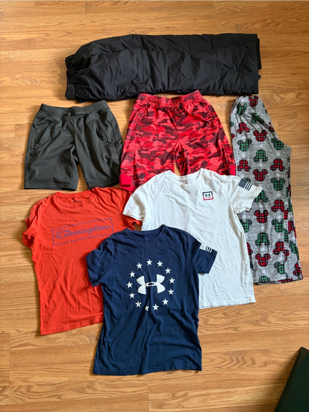 Bundle of Boys Youth Large Under Armour and More - Plus Snow Pants!